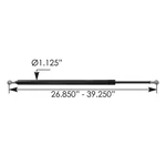 Hood Shock Freightliner 565.585824 A1721073000 A1720496000 A17-20496-000. Fixed Price $142.99.
