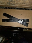 Stens 335-810 (murray 454390MA) 2 Pack Hi-lift Blades For 36" Deck Nos. Fixed Price $34.00.