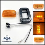 Amber 6 Led 2.5" Truck Clearance Side Marker Light Kit /grommet Mount /wire Plug. Fixed Price $8.54.