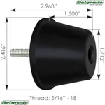 M17434 Hood Bumper Stop Ihc 1685916C1 472697C1 EE02004007. Fixed Price $18.50.