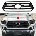 Gloss Black Grille Overlay Trim For 2020-2023 Toyota Tacoma SR5 Limited. Fixed Price $119.00.