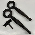 (2) Freightliner Cascadia Closed Loop Tow Hooks With Clamp/bolt 15-29337-000. Fixed Price $95.00.