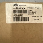 Mack Exhaust Pipe Clamp 11ME345M. Fixed Price $35.00.