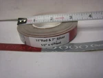 Signal Stat Red Silver Reflective Tape 1/2 In. X 45 Ft Custom Cut. Fixed Price $12.49.