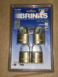 New Brinks Solid Brass Lock Pack For Toolboxes & Luggage 101-30402. Fixed Price $12.99.