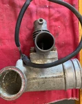 21095141 Volvo 20940438 Air Recirculation Valve W/ Pipe Elbow. Fixed Price $349.00.