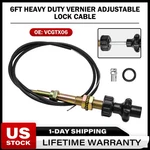 For VCGTX06-6FT Buyers Heavy Duty Vernier Locking Throttle Cable Truck Equipment. Fixed Price $16.95.
