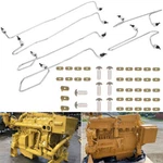 1917941 For Caterpillar 3406B 3406C Fuel Injection Line Kit Set With Clamps. Fixed Price $119.60.
