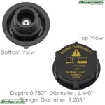 572.2065 Coolant Reservoir Cap Kenworth Peterbilt Replaces F86-1063-02. Fixed Price $31.50.
