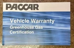 Paccar Vehicle Warranty Greenhouse Gas Certification Y53-6061-1B1 *tag# 14025. Fixed Price $38.69.