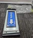 Punita Group Inc Def Door Flap Black Silver Replacement Reinforced Heavy Duty. Fixed Price $51.65.