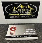 Kenworth T680 / T880 T990 Operator's Manual Y53-1200-1J1 (tag# 13989). Fixed Price $89.99.