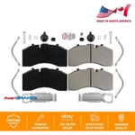Rear Semi-metallic Disc Brake Pads For Peterbilt Freightliner Kenworth Blue Bird. Fixed Price $171.15.