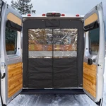 Van Chill Curtain For Ram Promaster 2015-ON High Roof Rear Door Block Cold & Bug. Fixed Price $65.01.