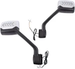 Chrome Hood Mirror Assembly With Led Kenworth T680 2013-2019. Fixed Price $217.90.