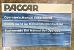 Paccar Operators Manual Supplement Y53-6128-1A1 (tag# 14022) * In Stock. Fixed Price $69.95.