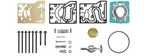 Brake Compressor Repair Kit For Paccar MX13 / 2121411 2139800 9122180000. Fixed Price $270.00.