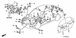 Genuine Honda Wire Harness Floor 32140-SDA-L33. Fixed Price $343.48.