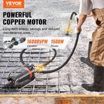 Vevor Electric Concrete Vibrator, 1300W 16000 Vpm, 2HP Copper Motor Handheld. Fixed Price $178.99.