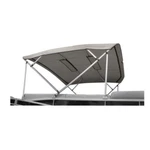 Carver A(8SQ)4893UB-10 4-BOW Sunbrella Pontoon Bimini Top Kit Cadet Gray New. Fixed Price $639.31.