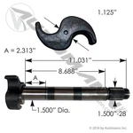 125.281102.01 - Camshaft Lh Hendrickson Intraax Hxs Type. Fixed Price $60.00.