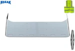 18" Drop Visor Stainless Steel Compatible With Volvo Vnl 730 780 VT880 2004-2017. Fixed Price $599.99.