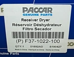 New Genuine Paccar Kenworth Filter Dryer Receiver P/n F37-1022-100. Fixed Price $135.00.