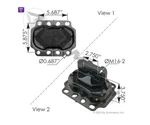 Peterbilt Rear Engine Mount Replaces Paccar 12448TBG, Automann M17499. Fixed Price $194.99.