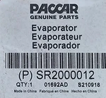 Paccar Evaporator SR2000012. Fixed Price $250.00.