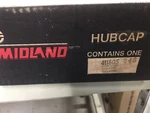 New Midland Haldex 411605 Oil Bath Wheel Hub Cap. =340-4095 340-4098 Hole 6.25. Fixed Price $13.40.