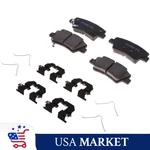 Acdelco Rear Brake Pads For Hyundai Tucson 2016-2021 17D2098CH. Fixed Price $45.62.