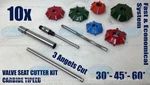 Ford Lima 2.3L Sohc 4 Cyl Modified Angle Valve Seat Cutter Kit Carbide. Fixed Price $167.99.