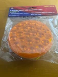 Maxxima M42701Y 4" Round Amber Flash Yellow Lens Warning Perk Front/rear Turn. Fixed Price $35.00.