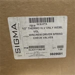 Sigma 1/2 Brass Thermo Valve Check Spring Unfinished 18.30.077A. Fixed Price $25.40.