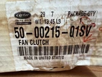 Carrier Transicold Clutch Assy 50-00215-01SV Free Shipping. Fixed Price $348.36.